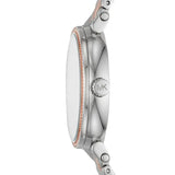 Michael Kors Sofie Quartz Rose Gold Dial Two Tone Steel Strap Watch For Women - MK3972