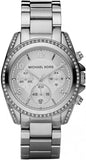 Michael Kors Blair Silver Dial Silver Steel Strap Watch for Women - MK5165