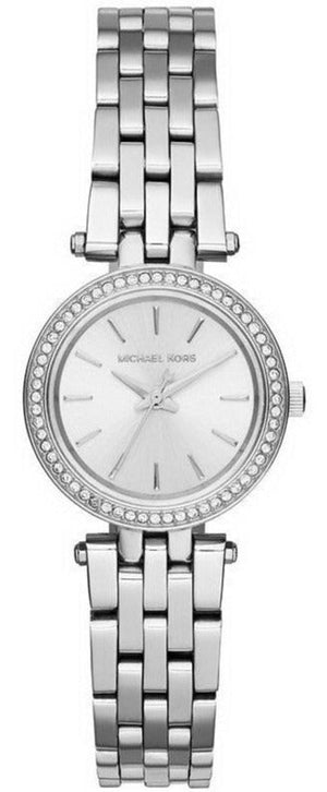 Michael Kors Darci Silver Dial Silver Steel Strap Watch for Women - MK3294
