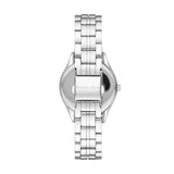 Michael Kors Lauryn Mother of Pearl Dial Silver Steel Strap Watch for Women - MK3900