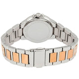 Michael Kors Camille Multifunction White Dial Two Tone Steel Strap Watch For Women - MK6846