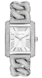 Michael Kors Emery Three Hand Silver Dial Silver Steel Strap Watch For Women - MK7299