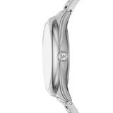 Michael Kors Janelle Quartz Silver Dial Silver Steel Strap Watch For Women - MK7311