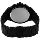 Michael Kors Lennox Chronograph Black Dial Black Steel Strap Watch For Men - MK8941