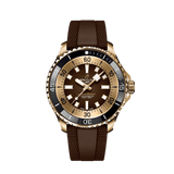 Breitling Superocean Automatic 44 Brown Dial Brown Rubber Strap Watch for Men - N17376201Q1S1