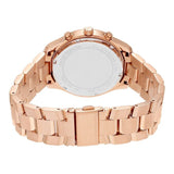 Michael Kors Briar Quartz Rose Gold Dial Rose Gold Steel Strap Watch For Women - MK6465