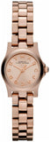 Marc Jacobs Dinky Rose Gold Dial Rose Gold Steel Strap Watch for Women - MBM3200