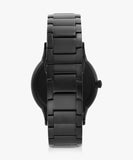 Emporio Armani Renato Black Dial Black Steel Strap Watch for Men - AR11184