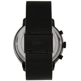 Lacoste Replay Black Dial Black Steel Strap Watch for Men - 2011194