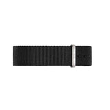 Daniel Wellington Classic Cornwall White Dial Black Nylon Strap Watch For Men - DW00100258