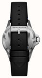 Emporio Armani Diver Three-Hand Quartz Blue Dial Blue Leather Strap Watch For Men - AR11516