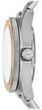 Michael Kors Maritime Analog Black Dial Silver Steel Strap Watch for Men - MK9161