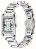 Emporio Armani Empire Mother of Pearl Dial Silver Steel Strap Watch For Women - AR11625