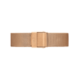 Daniel Wellington Petite Rose Gold Dial Rose Gold Mesh Strap Watch For Women - DW00100472