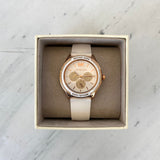 Michael Kors Quartz Pink Dial Pink Silicone Strap Watch For Women - MK6946