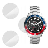 Fossil FB-03 Chronograph Black Dial Silver Steel Strap Watch for Men - FS5767