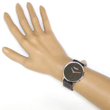Coach Perry Black Dial Black Leather Strap Watch for Women - 14503033