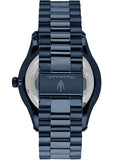 Maserati Stile Chronograph Blue Dial Blue Steel Strap Watch For Men - R8873642008