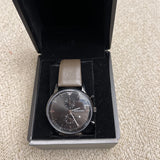 Emporio Armani Retro Chronograph Brown Dial Brown Leather Strap Watch for Men  - AR1932