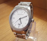 Emporio Armani Classic Silver Dial Silver Steel Strap Watch for Men - AR5894