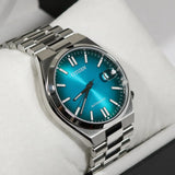 Citizen Tsuyosa Automatic Blue Dial Silver Steel Strap Watch For Men - NJ0151-88X
