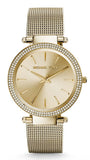 Michael Kors Darci Gold Dial Gold Mesh Bracelet Watch for Women - MK3368