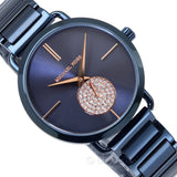 Michael Kors Portia Blue Dial Blue Stainless Steel Strap Watch for Women - MK3680
