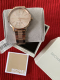 Michael Kors Jaryn Quartz Rose Gold Dial Rose Gold Steel Strap Watch For Women - MK3501