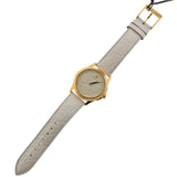 Gucci G Timeless Quartz White Dial White Leather Strap Watch For Women - YA1264033A