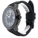 Maserati SFIDA Black Dial Black Rubber Strap Watch For Men - R8851123004