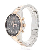 Maserati SFIDA Chronograph Black Dial Two Tone Steel Strap Watch For Men - R8873640002