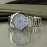 Seiko Conceptual Blue Dial Silver Steel Strap Watch for Men - SUR599P1
