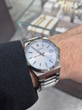 Seiko Conceptual Blue Dial Silver Steel Strap Watch for Men - SUR599P1