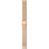 Swarovski Octea Nova Silver Dial Rose Gold Mesh Strap Watch for Women - 5650011