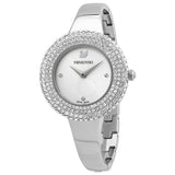 Swarovski Crystal Rose Silver Dial Silver Steel Strap Watch for Women - 5483853