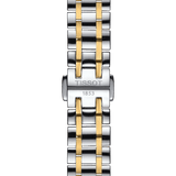Tissot Chemin Des Tourelles Powermatic 80 Lady Mother of Pearl White Dial Two Tone Steel Strap Watch For Women - T099.207.22.118.00