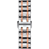 Tissot Chemin Des Tourelles Powermatic 80 Helvetic Price Lady Silver Dial Two Tone Steel Strap Watch For Women - T099.207.22.118.01