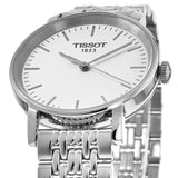 Tissot Everytime Small White Dial Silver Mesh Bracelet Watch For Women - T109.210.11.031.00