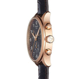 Tissot T Sport Chrono XL Classic Brown Dial Brown Leather Strap Watch For Men - T116.617.36.057.01