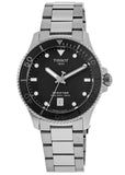 Tissot Seastar 1000 Lady Black Dial Silver Steel Strap Watch for Women - T120.210.11.051.00