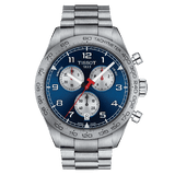 Tissot PRS 516 Chronograph Blue Dial Blue Steel Strap Watch for Men - T131.617.11.042.00