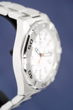 Tag Heuer Aquaracer Quartz 41mm White Dial Silver Steel Strap Watch for Men - WBD1111.BA0928