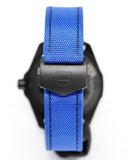 Tag Heuer Aquaracer Calibre 5 Automatic Titanium Black Dial Blue Nylon Strap Watch for Gents - WAY208B.FC6382