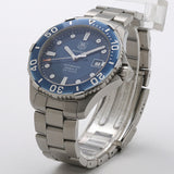 Tag Heuer Aquaracer Caliber 5 Automatic Blue Dial Silver Steel Strap Watch for Men - WAN2111.BA0822