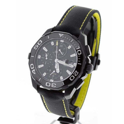 Tag Heuer Aquaracer PVD Black Dial Watch for Men - CAY218A.FC6361