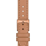 Tissot Everytime Lady Silver Dial Brown Leather Strap Watch for Women - T143.210.36.011.00