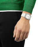 Tissot PRX 40 White Dial White Rubber Strap Watch For Men - T137.410.17.011.00