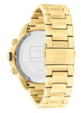 Tommy Hilfiger Lars Chronograph Gold Dial Gold Steel Strap Watch For Men - 1792060