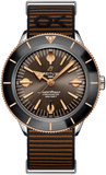 Breitling Superocean Heritage '57 Outerknown Limited Edition Brown Dial Brown NATO Strap Watch for Men - U103701A1Q1W1