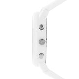 Lacoste 12.12 Chronograph White Dial White Silicon Strap Watch for Men  - 2011246